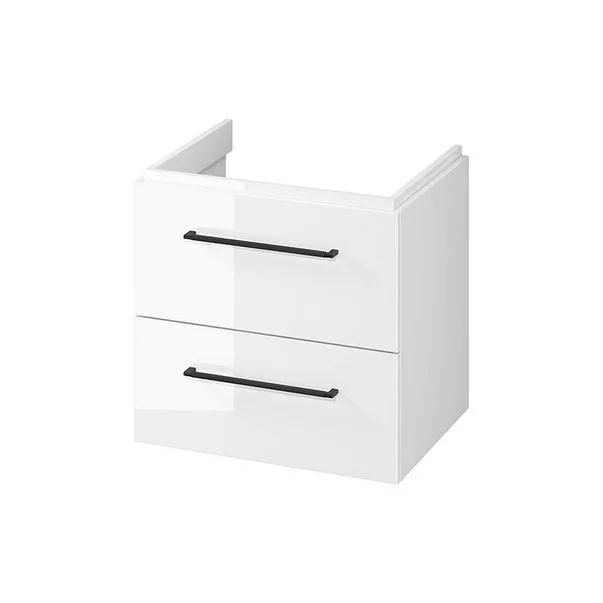 Baza lavoar - Dulap suspendat pentru lavoar Alb Cersanit Larga 60 cm