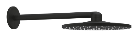 Dus fix Grohe 22123KF0, Rainshower SmartActive 310, 2 functii, 310 mm, necesita valva, mat, negru [2]