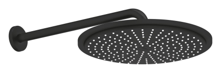 Baie - Dus fix Grohe 26066KF0, Rainshower 310, pe perete, 310 mm, 1 functie, mat, negru