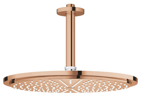 Baie - Dus fix Grohe 26067DA0, Rainshower 310, pe tavan, 310 mm, 1 functie, lucios, cupru