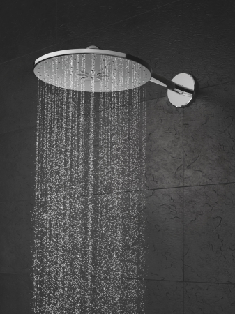Dus fix Grohe 26475000, 310 mm, 1 bar, 430 mm, 2 pulverizari, 26483000, 26484000 cod valva incastrata, Crom [6]