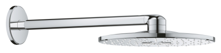 Sisteme de dus - Dus fix Grohe 26475000, 310 mm, 1 bar, 430 mm, 2 pulverizari, 26483000, 26484000 cod valva incastrata, Crom