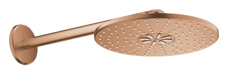 Baie - Dus fix Grohe 26475DL0, SmartActive 310, pe perete, 310 mm, 2 functii, necesita valva, mat, cupru