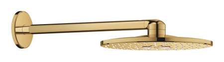 Baie - Dus fix Grohe 26475GL0, SmartActive 310, 1/2'', pe perete, 310 mm, 2 functii, necesita valva, lucios, auriu