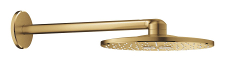 Baie - Dus fix Grohe 26475GN0, SmartActive 310, 1/2'', pe perete, 310 mm, 2 functii, necesita valva, mat, auriu