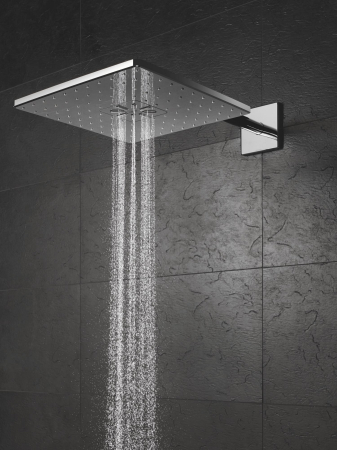 Dus fix Grohe 26479000, 310 mm, 1 bar, 430 mm, 2 pulverizari, 26484000 cod valva incastrata, pivotant, Crom [2]