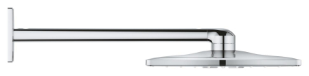 Dus fix Grohe 26479000, 310 mm, 1 bar, 430 mm, 2 pulverizari, 26484000 cod valva incastrata, pivotant, Crom [3]