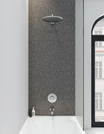 Dus fix Grohe 26557000, 310 mm, 1 bar, 422 mm, 1 pulverizari, 1/2 conexiune instalare, pivotant, Crom [1]