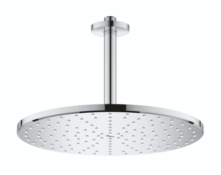Sisteme de dus - Dus fix Grohe 26559000, 310 mm, 1 bar, 142 mm, 1 pulverizari, 1/2 conexiune instalare, sistem anticalcar, Crom