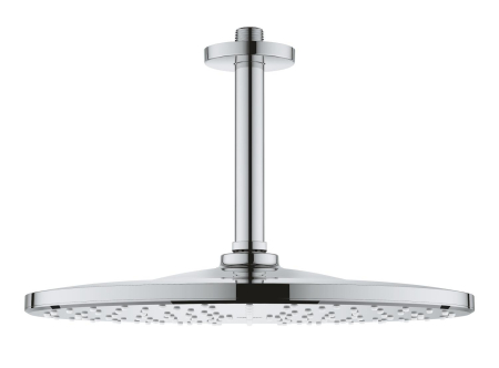 Dus fix Grohe 26559000, 310 mm, 1 bar, 142 mm, 1 pulverizari, 1/2 conexiune instalare, sistem anticalcar, Crom [1]