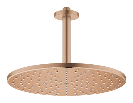 Baie - Dus fix Grohe 26560DL0, Rainshower 310, pe tavan, 310 mm, 1 functie, mat, cupru
