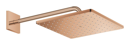 Baie - Dus fix Grohe 26564DA0, Rainshower 310 Cube, pe perete, 310 mm, 1 functie, lucios, cupru