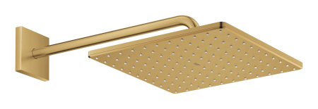 Baie - Dus fix Grohe 26564GN0, Rainshower 310 Cube, 1/2'', pe perete, 310 mm, 1 functie, mat, auriu