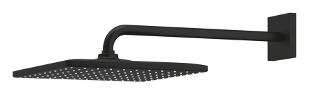 Dus fix Grohe 26564KF0, EuroCube, pe perete, 310 mm, 1 functie, mat, negru [3]