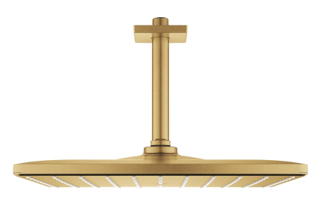 Dus fix Grohe 26566GN0, Rainshower Cube 310, pe tavan, 310 mm, 1 functie, mat, auriu [1]