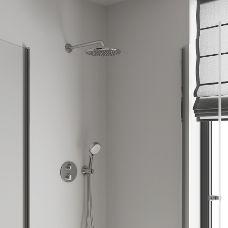 Dus fix Grohe 26663000, 250 mm, 1 bar, 380 mm, 1 pulverizari, 1 functii, 1/2 conexiune instalare, Crom [6]