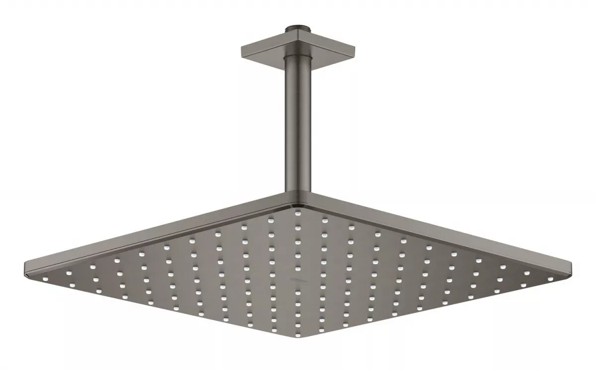 Dus fix Grohe Rainshower Cube 310, pe tavan, 310 mm, 1 functie, mat, grafit, 26566AL0 [0]