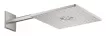 Dus fix Grohe SmartActive Cube 310, pe perete, 310 mm, 2 functii, necesita valva, mat, otel satinat, 26479DC0 [0]