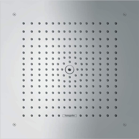 Brate si palarii dus - Dus fix Hansgrohe Raindance E, in tavan, 400 mm, 1 functie, necesita valva, crom, 26252000