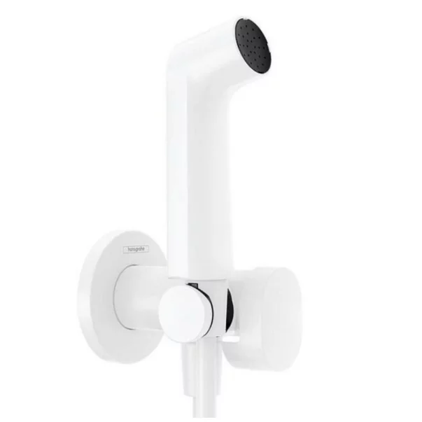 Baterii bideu si dus igienic - Dus igienic alb Hansgrohe S EcoSmart Bidette