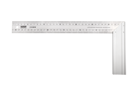 Echer de masurat Hardy, otel inoxidabil, lungime 350 mm [2]