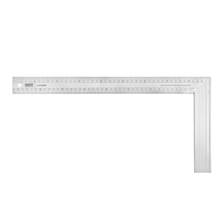 Echer de masurat Hardy, otel inoxidabil, lungime 450 mm [1]