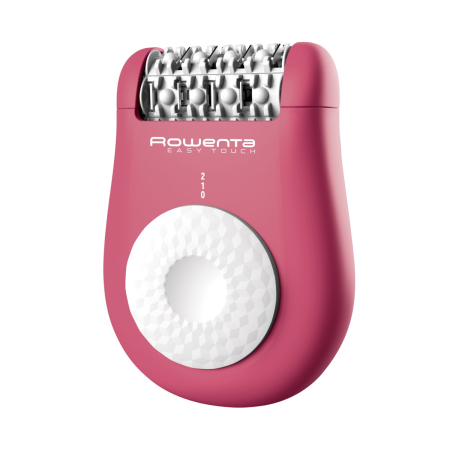 Epilator Rowenta Easy Touch EP1110F1, 24 pensete, compact, usor de utilizat, sistem de masaj cu bile, roz neon [1]