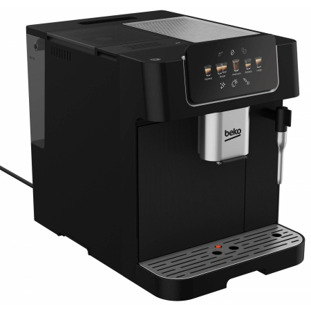 Espressor Automat BEKO CaffeExperto CEG7302B, 2l, 1350W, 19 Bar, 6 tipuri de bauturi, Sistem spumare lapte, Negru-Argintiu [4]