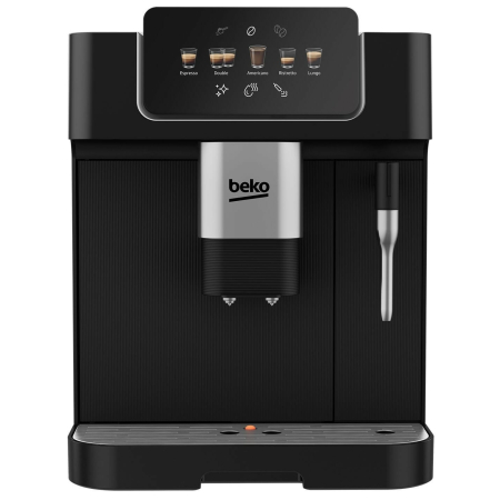 Espressor Automat BEKO CaffeExperto CEG7302B, 2l, 1350W, 19 Bar, 6 tipuri de bauturi, Sistem spumare lapte, Negru-Argintiu [1]