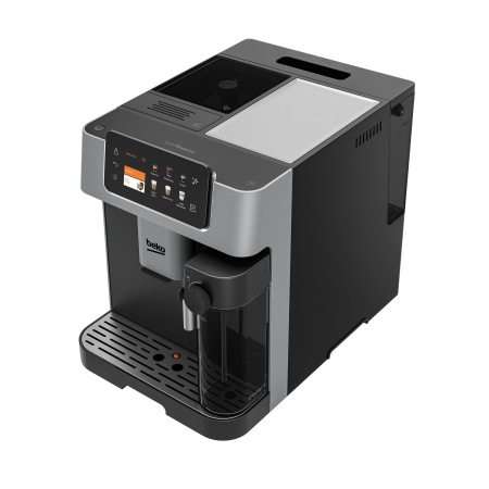 Espressor automat BEKO CaffeExperto CEG7348X, 2l, 1350W, 19 bar, 18 bauturi, 13 setari de macinare GrindPro, control din aplicatie, aroma perfecta cu BrewSense, Negru/Argintiu [9]
