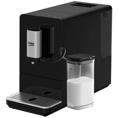 Espressor automat Beko CEG3194B, 1350 W, 19 bar, 1.5 l, touch control, rasnita integrata, spumarea laptelui, curatare automata, negru [0]