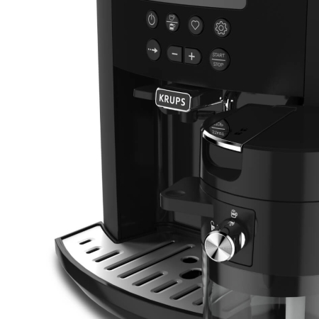Espressor automat Krups Arabica Latte EA819N10, 1450 W, 15 bari, 1.7 L, display, accesoriu pentru lapte, negru [6]