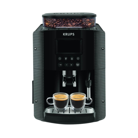 Bucatarie - Espressor automat KRUPS EA815070, 1.7l, 1450W, 15 bar, display LCD, negru