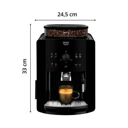 Espressor automat Krups Espresseria Automatic EA810870, 1450W, 15 bar, rezervor apa 1.6 l, rasnita 3 nivele, negru [14]
