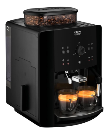 Bucatarie - Espressor automat Krups Espresseria Automatic EA810870, 1450W, 15 bar, rezervor apa 1.6 l, rasnita 3 nivele, negru