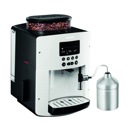 Espressor automat Krups Espresseria EA816170, 1450W, 15 bari, 3 trepte de temperatura, rezervor boabe 260g, rezervor apa detasabil 1.7L, duza capp [2]