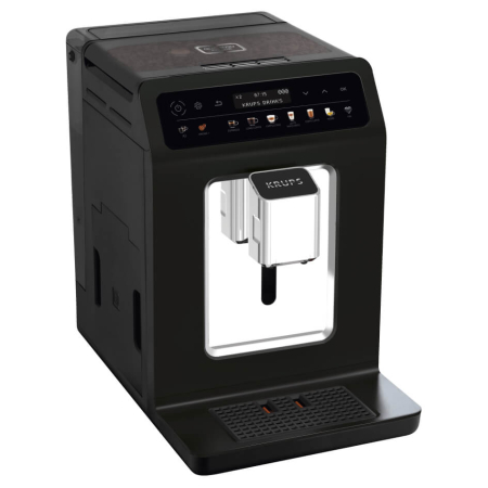 Bucatarie - Espressor automat Krups Evidence One EA895831, 1450 W, tehnologia Quattro Force, 12 retete, rasnita metalica, negru