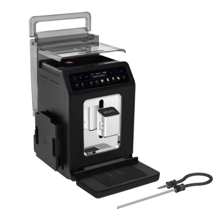 Espressor automat Krups Evidence One EA895831, 1450 W, tehnologia Quattro Force, 12 retete, rasnita metalica, negru [2]