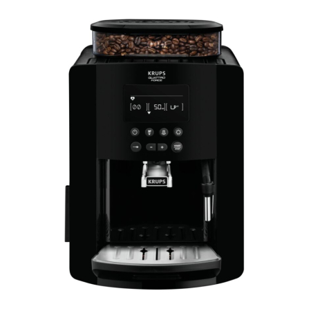 Espressor automat Krups Happy  Arabica EA817010, ecran LCD, 15 bari, rezervor boabe 260g, rezervor apa 1.7L, rasnita 3 nivele, duza abur, funct [1]