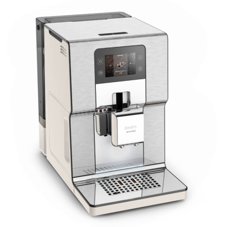 Bucatarie - Espressor automat Krups Intuition Experience+ EA877A10, presiune 15 bari, peste 20 de retete, Milk Advanced Technology
