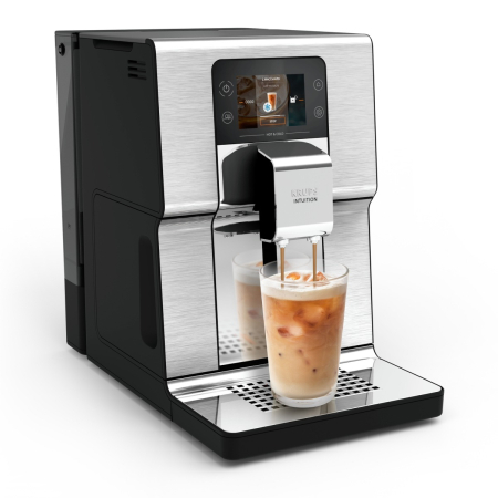 Espressor automat Krups Intuition Experience Hot&Cold EA879EE0, 1550 W, presiune 15 bari, capacitate rezervor apa 3 L, 13 trepte de macinare, tehnolog [10]