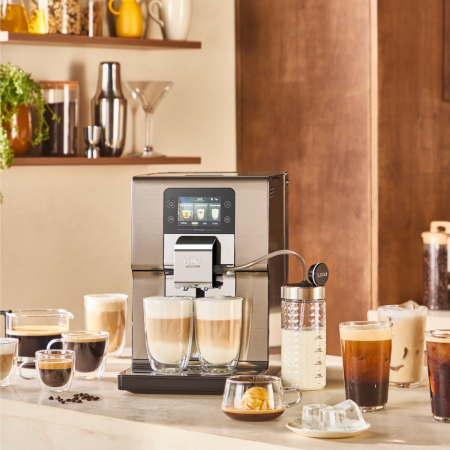 Espressor automat Krups Intuition Experience Hot&Cold EA879EE0, 1550 W, presiune 15 bari, capacitate rezervor apa 3 L, 13 trepte de macinare, tehnolog [5]