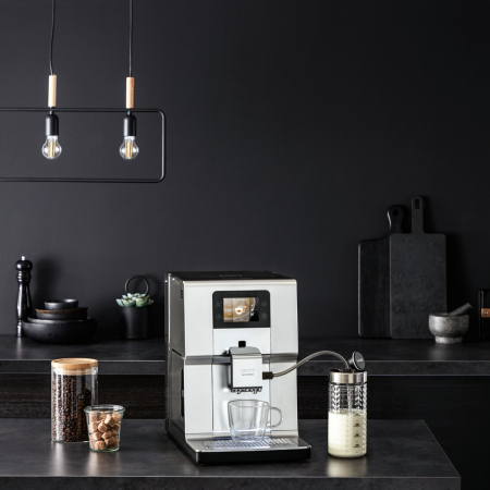 Espressor automat Krups Intuition Preference+ EA875E10, 1450W, accesoriu spumare lapte, 15 retete, argintiu [7]