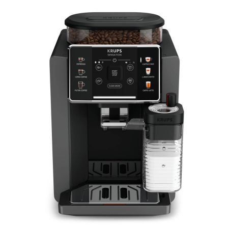 Espressor automat Krups Sensation Milk EA912HF0, 1450W, 15 bari, 6 retete, 5 trepte rasnita, rezervor cafea 260g, rezervor apa detasabil 1.7L, 3 trept [3]