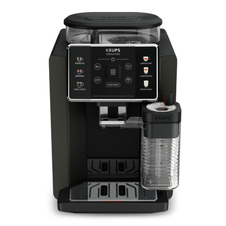 Espressor automat Krups Sensation Milk M50 EA912910, 1450W, 15 bari, 6 retete, ecran tactil, 260g, 1.7l, 3 trepte temperatura, rasnita 5 nivele, [3]