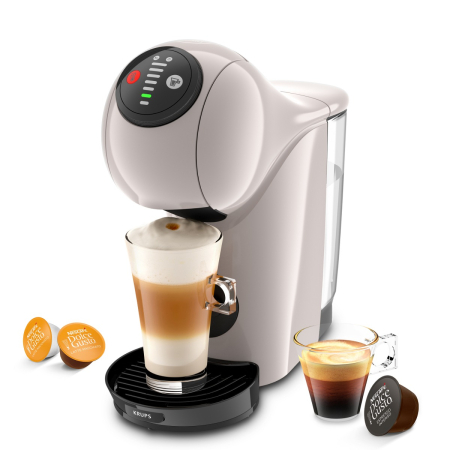 Espressor cu capsule Krups NESCAFÉ® Dolce Gusto® Genio S KP243AF0, 1500W, 15 bari, rezervor 0.8L, functie XL, peste 30 de retete calde si reci,  [1]