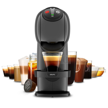Bucatarie - Espressor cu capsule Krups NESCAFÉ® Dolce Gusto® Genio S KP243B10, 1500W, 15 bari, rezervor 0.8L, functie XL, peste 30 de retete calde si reci, 