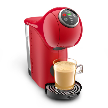 Espressor cu capsule Krups NESCAFÉ® Dolce Gusto® Genio S Plus KP340510, 1500W, 15 bari, rezervor de 0.8L, rosu [2]