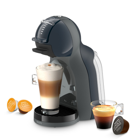 Espressor cu capsule Krups NESCAFÉ® Dolce Gusto® Mini Me 2 KP143BF0, 1600 W, 15 bari presiune, rezervor apa 0.8 L, oprire automata, gri & albastru [8]