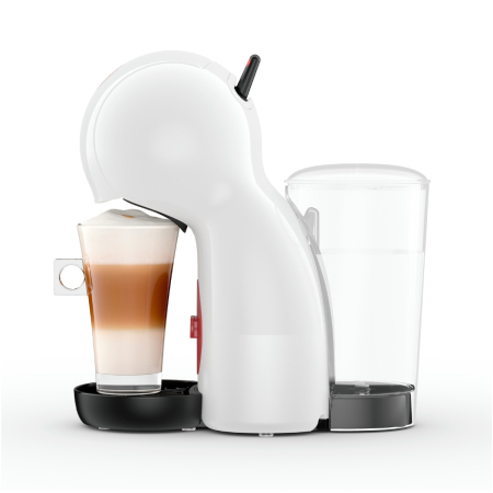 Espressor cu capsule Krups NESCAFÉ® Dolce Gusto® Piccolo XS KP1A0131, 1600W, 15 bari, rezervor apa 0.8L, bauturi reci & calde, alb & rosu [2]